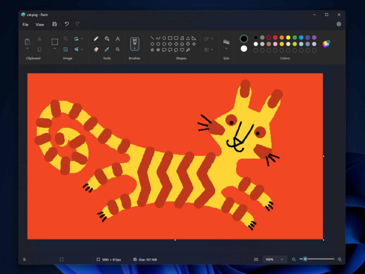 Aplikácia Microsoft Paint pre Windows 11 sa teraz dodáva so stredovým ...