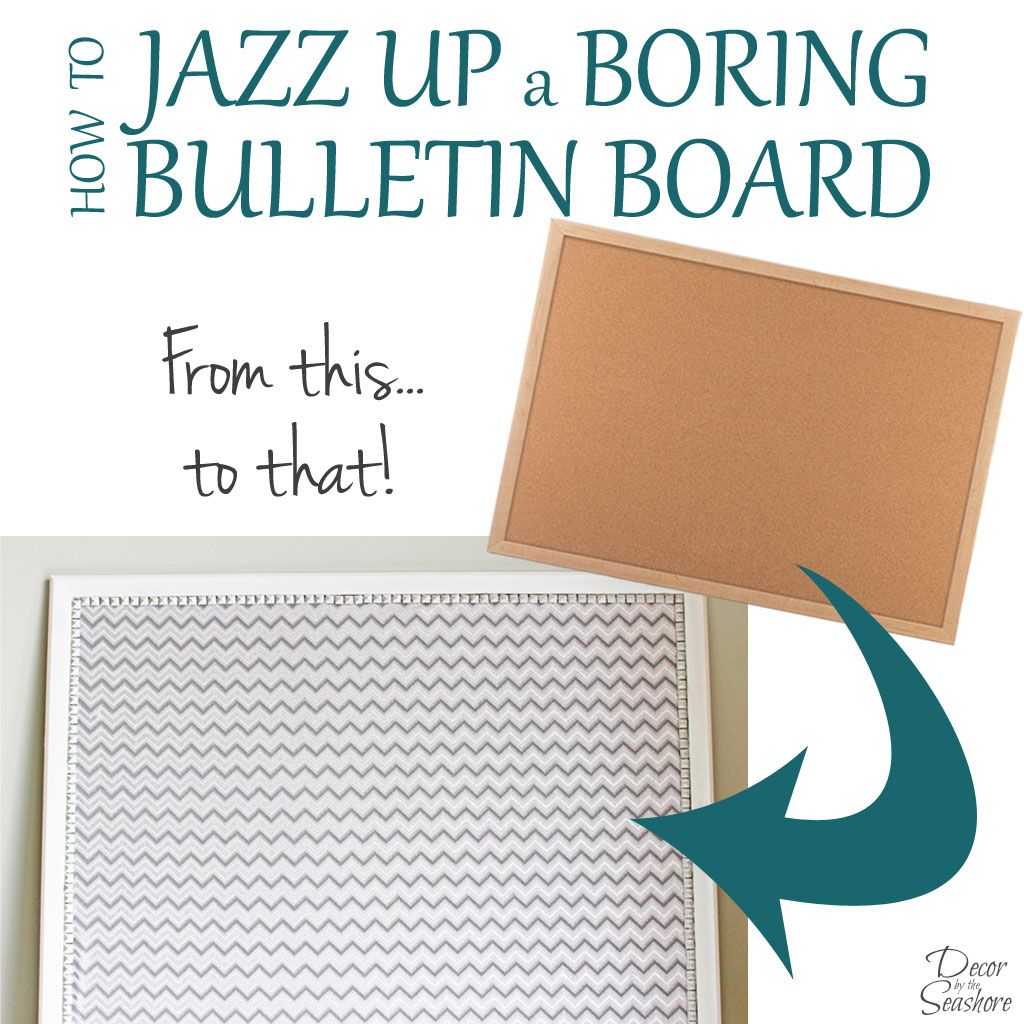How to Make Fabric Bulletin Boards - Atta Girl Says