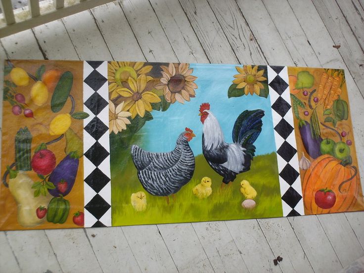 Floor cloth, Painted floor cloths, Handcraft Floor cloth, Painted floor cloths, Handcraft