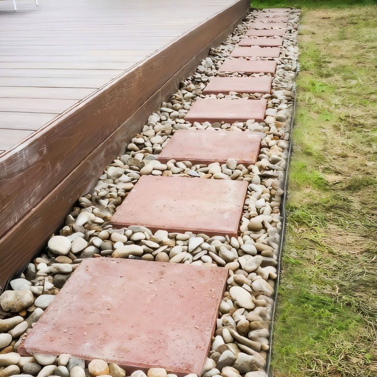 Simple DIY Paver Walkway
