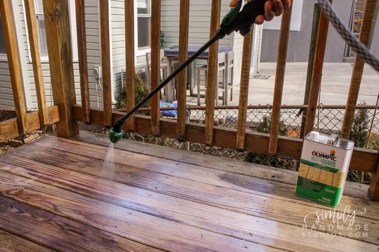 How to Clean and Seal Your Deck