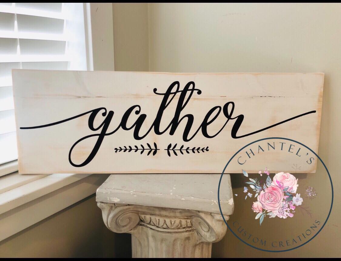 How to Make a Farmhouse Sign - Chantel's Custom Creations How to Make a Farmhouse Sign - Chantel's Custom Creations